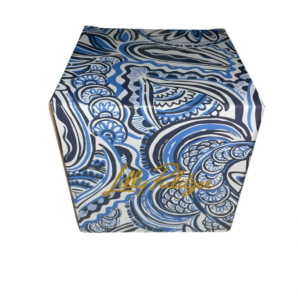 Lilly Pulitzer Blue Printed Ceramic Mug